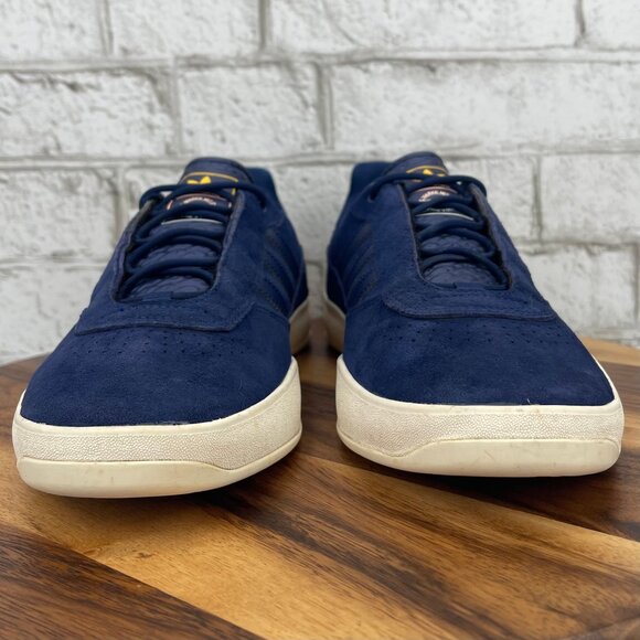 Adidas Puig Night Sky Blue Suede Mens 10 Skateboarding Shoes FY0438 - Picture 7 of 14